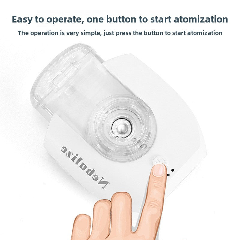 Portable Ultrasonic Nebulizer for Respiratory Therapy