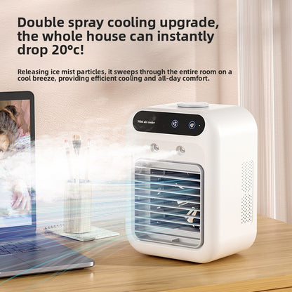 Portable USB Air Cooler with Humidifying Function