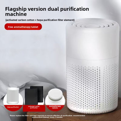 Portable USB Air Purifier with Aromatherapy