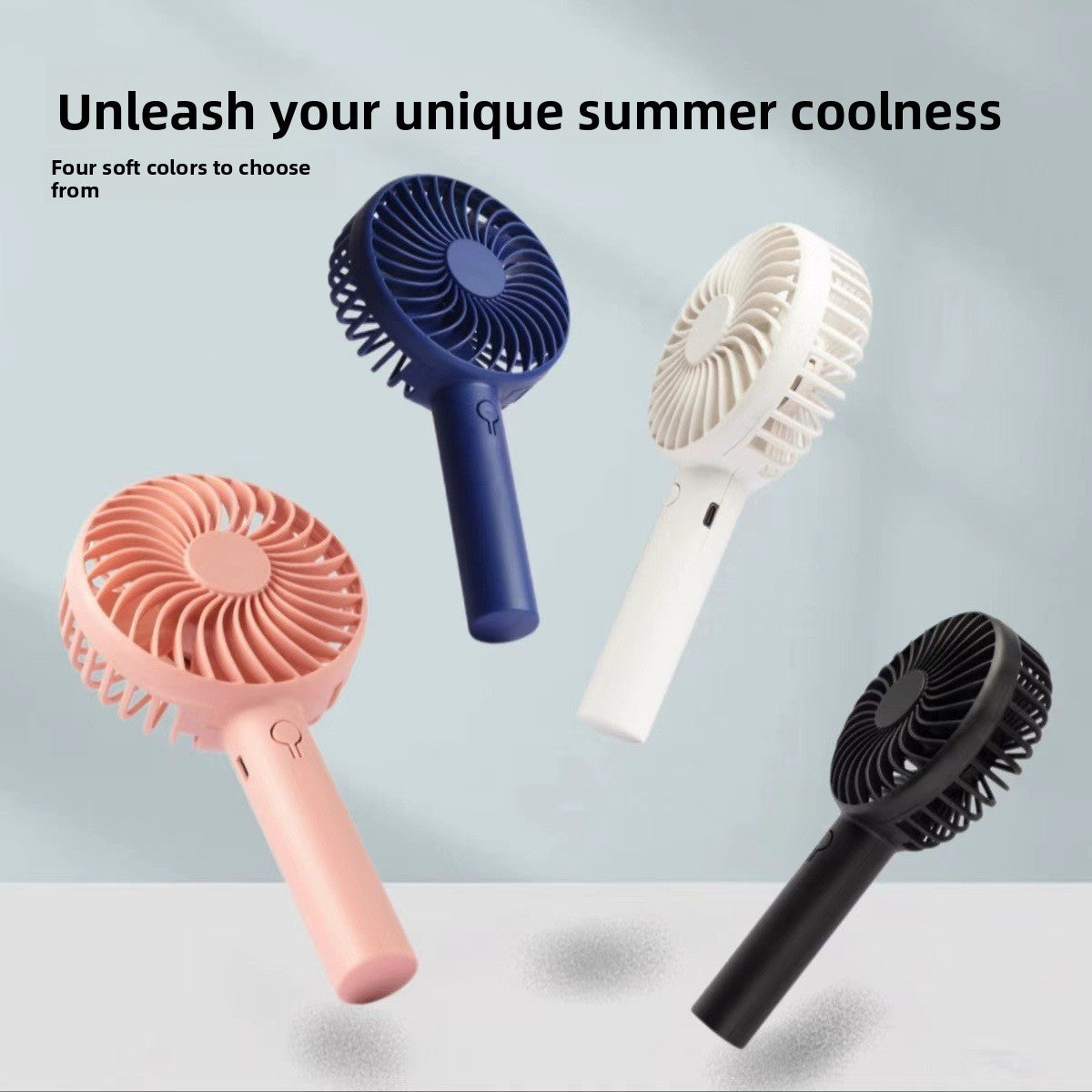 Portable USB-Charged Handheld Fan