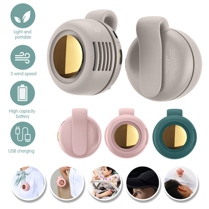 Portable USB Clip Fan with Adjustable Angle