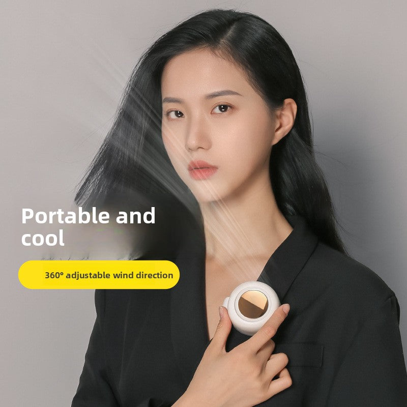 Portable USB Clip Fan with Adjustable Angle