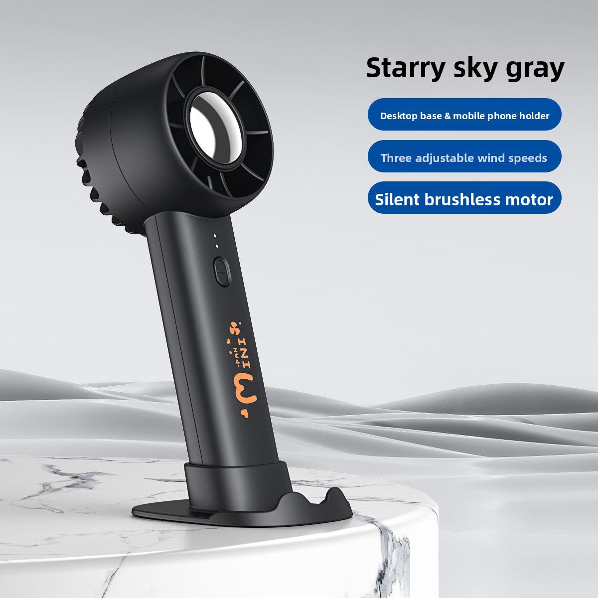 Portable USB Desk Fan with Stand