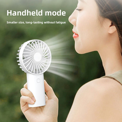 Portable USB Handheld Fan with Flashlight