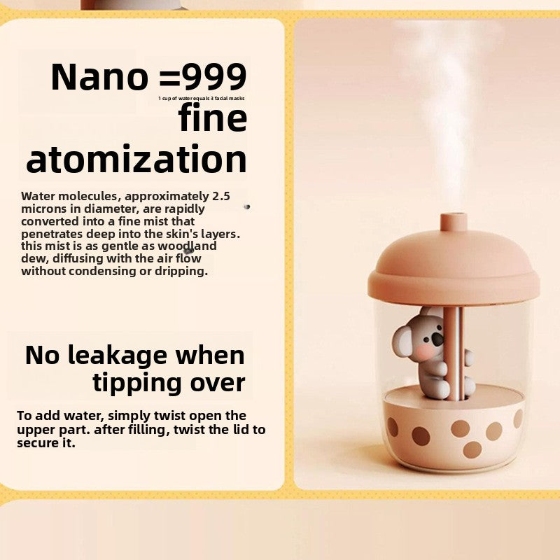 Portable USB Humidifier with Quiet Operation