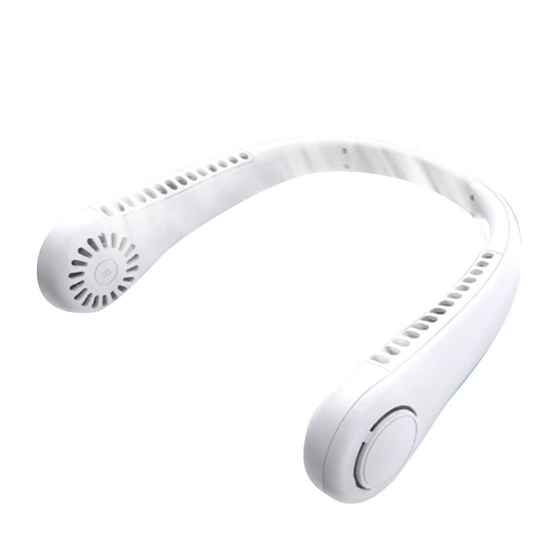 Portable USB Neck Fan with Bladeless Cooling Technology