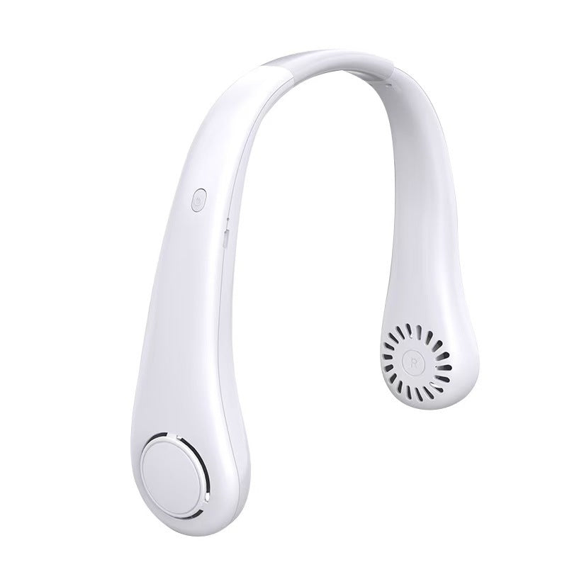 Portable USB Neck Fan with Bladeless Cooling Technology