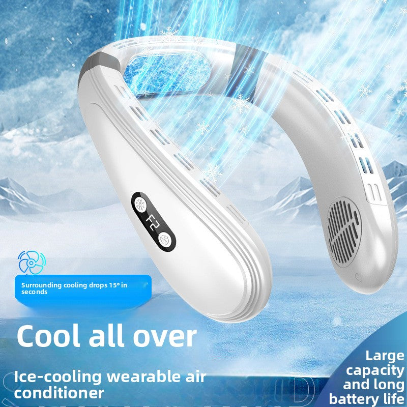 Portable USB Neck Fan with Cooling Modes