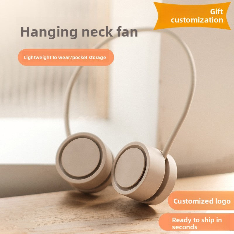 Portable USB Neck Fan with Foldable Design