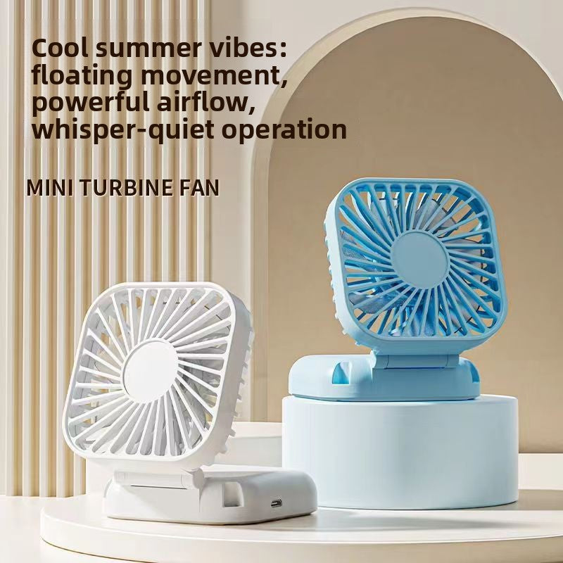 Portable USB Neck Fan with Foldable Design