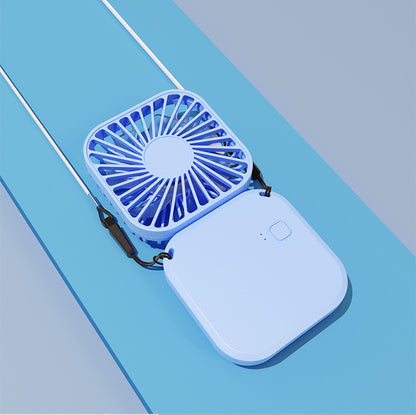 Portable USB Neck Fan with Foldable Design