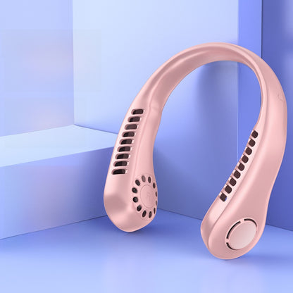 Portable USB Neck Fan with Silent Bladeless Design