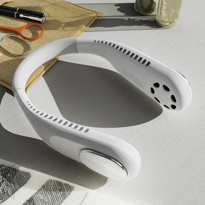 Portable USB Neck Fan with Type-C Charging