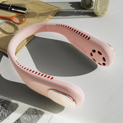 Portable USB Neck Fan with Type-C Charging