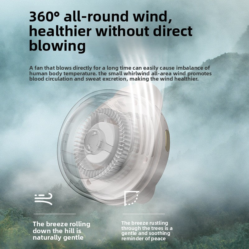 Portable USB Rechargeable Bladeless Fan