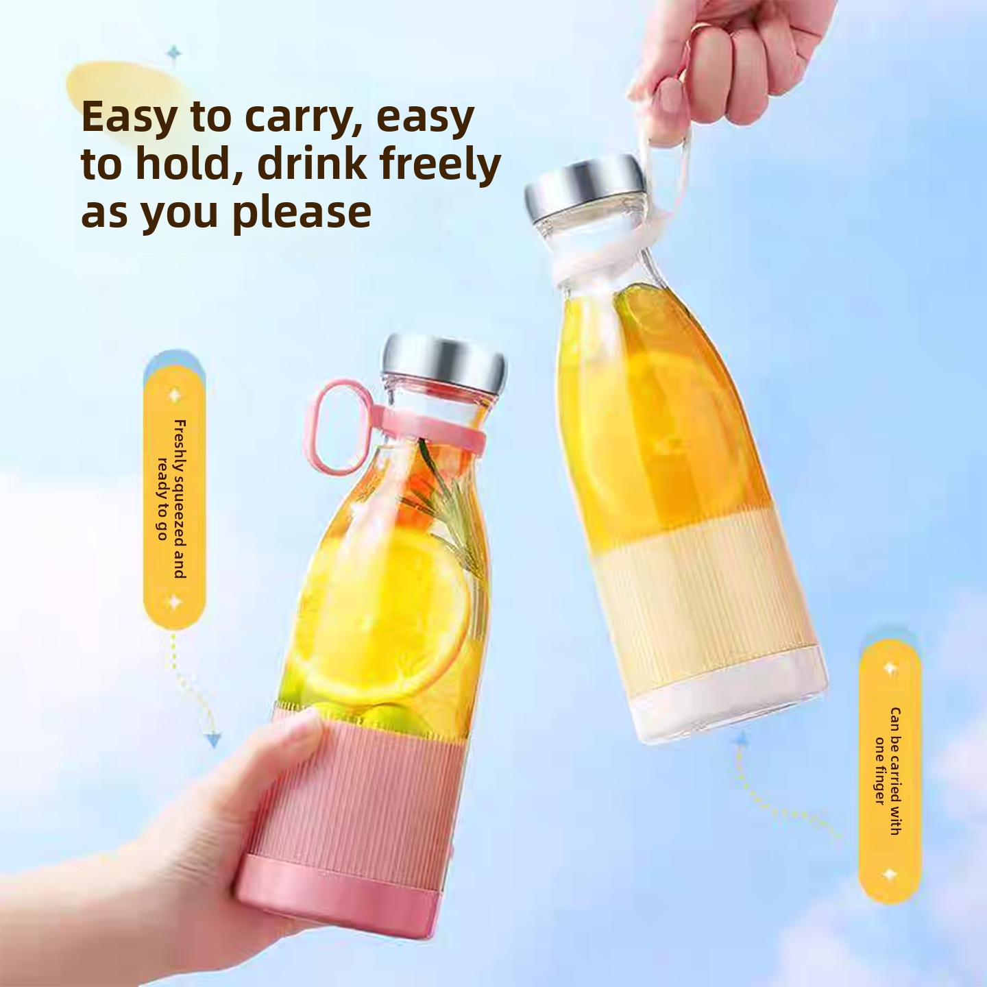 Portable USB Rechargeable Blender