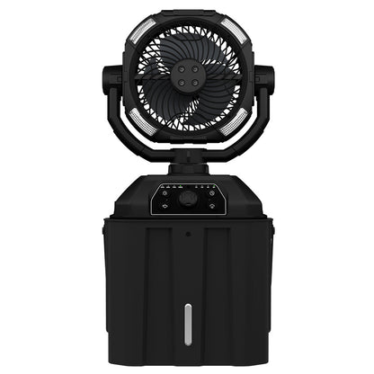 Portable USB Rechargeable Camping Fan with Misting Function