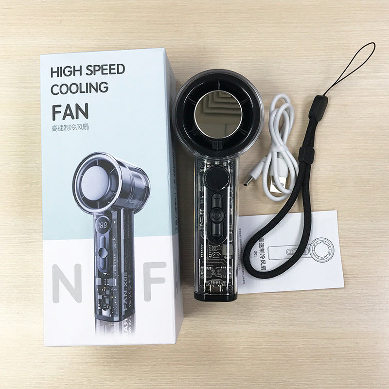 Portable USB Rechargeable Folding Handheld Fan