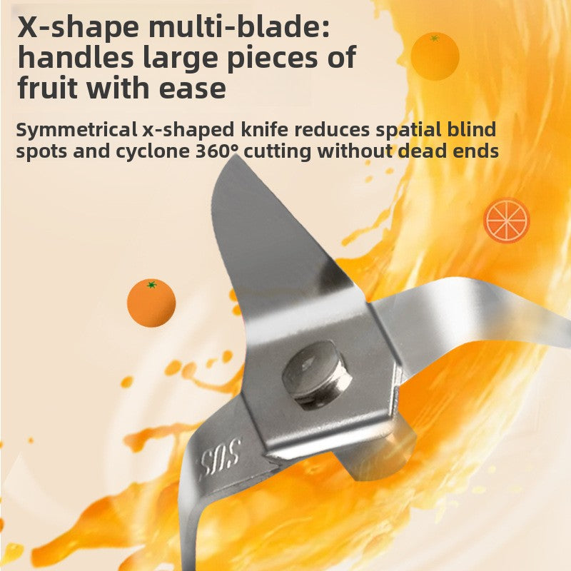 Portable USB Rechargeable Fruit Juicer Cup