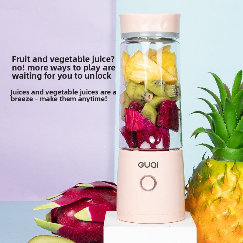 Portable USB Rechargeable Fruit Juicer Cup