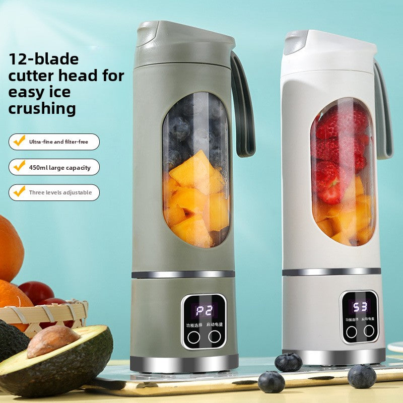 Portable USB Rechargeable Fruit Juicer Cup