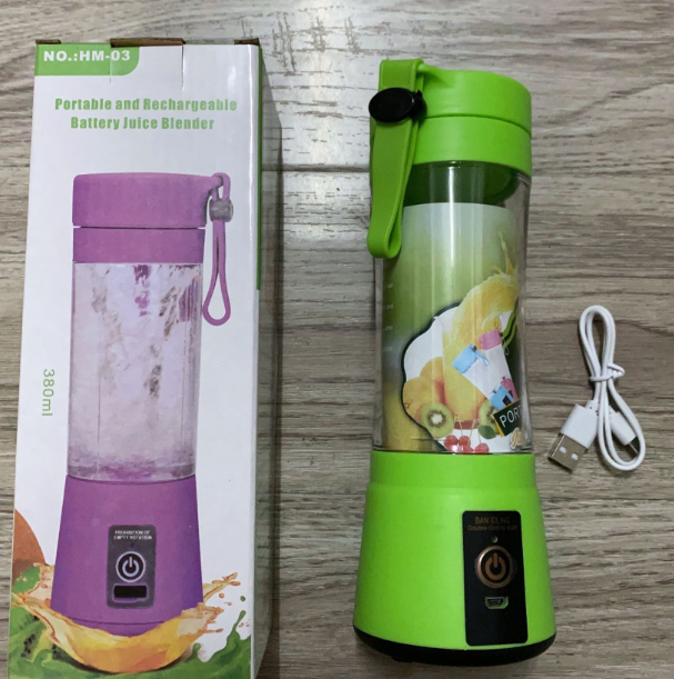 Portable USB Rechargeable Fruit Vegetable Juicer
