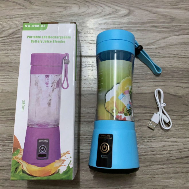 Portable USB Rechargeable Fruit Vegetable Juicer