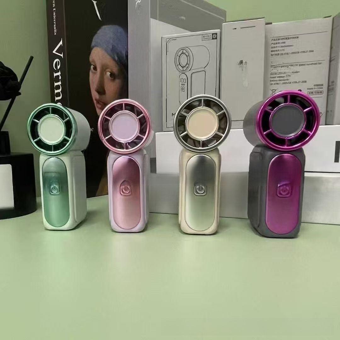 Portable USB Rechargeable Handheld Fan