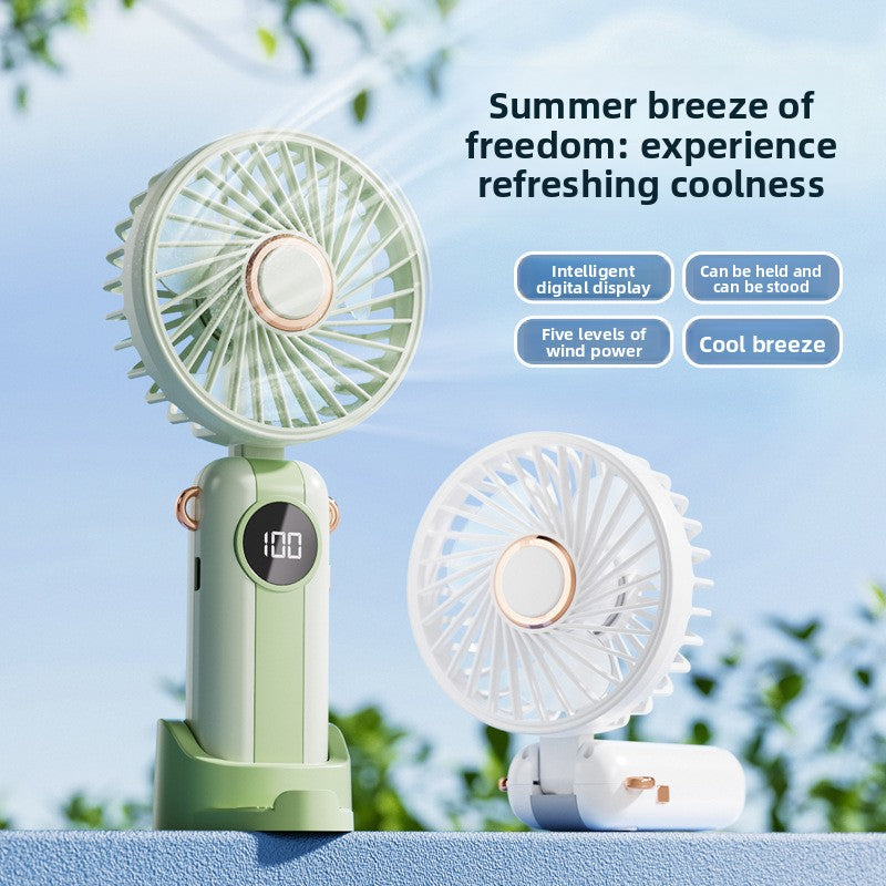 Portable USB Rechargeable Handheld Fan