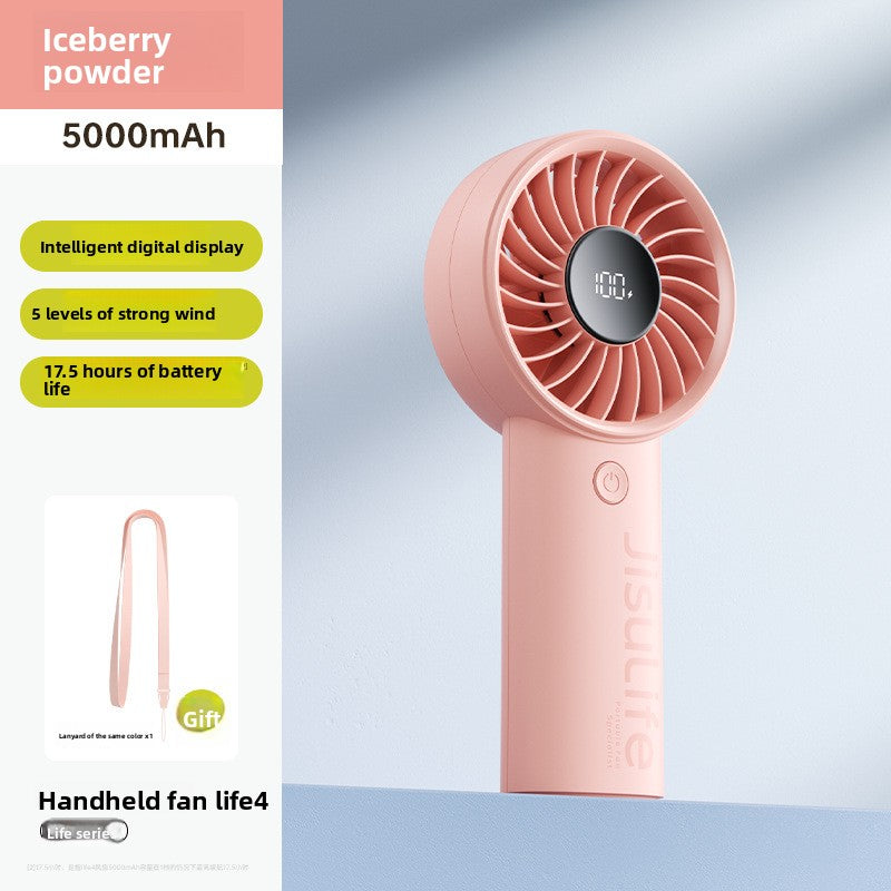 Portable USB Rechargeable Handheld Fan