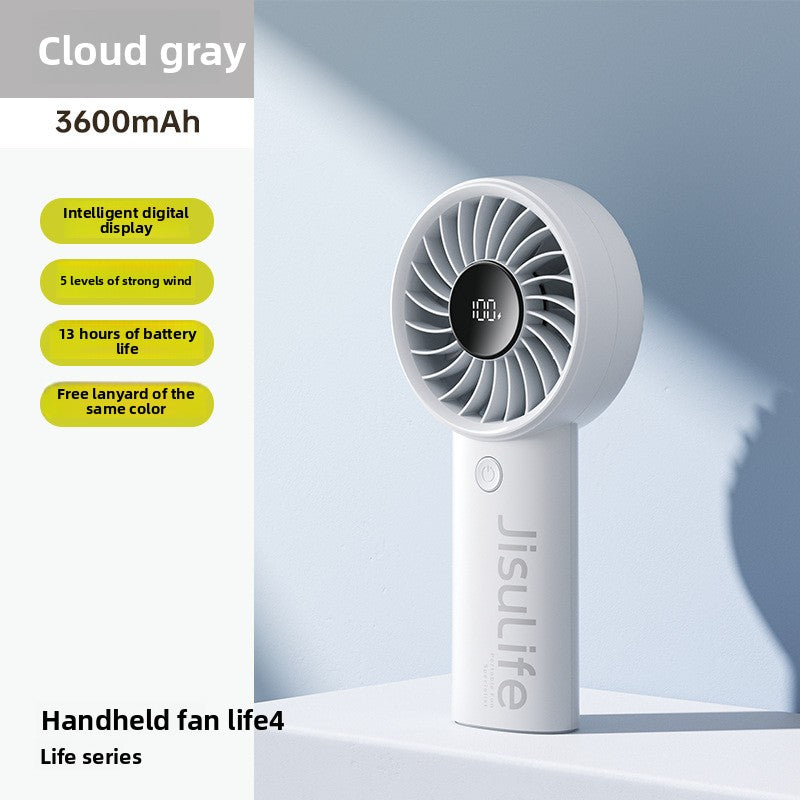 Portable USB Rechargeable Handheld Fan