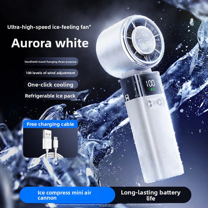 Portable USB Rechargeable Handheld Fan