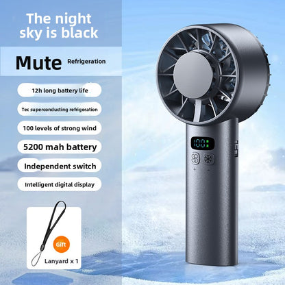 Portable USB Rechargeable Handheld Fan