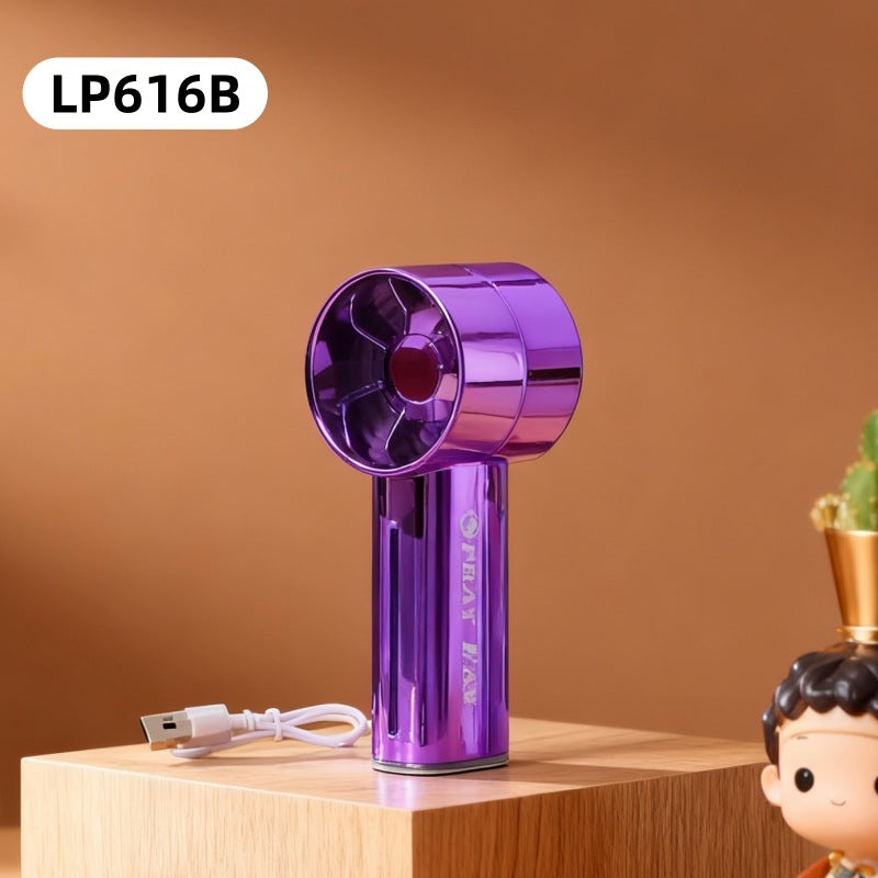Portable USB Rechargeable Handheld Fan with Spray