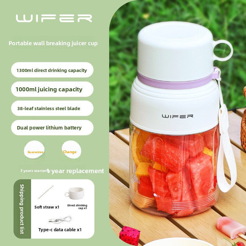 Portable USB Rechargeable Juicer Blender Cup