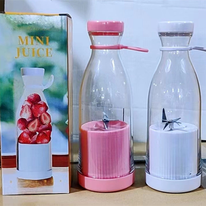 Portable USB Rechargeable Juicer Cup with 6 Blades