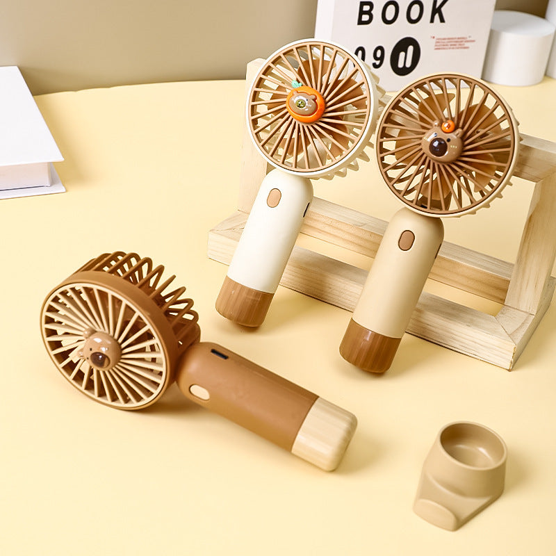 Portable USB Rechargeable Mini Desk Fan