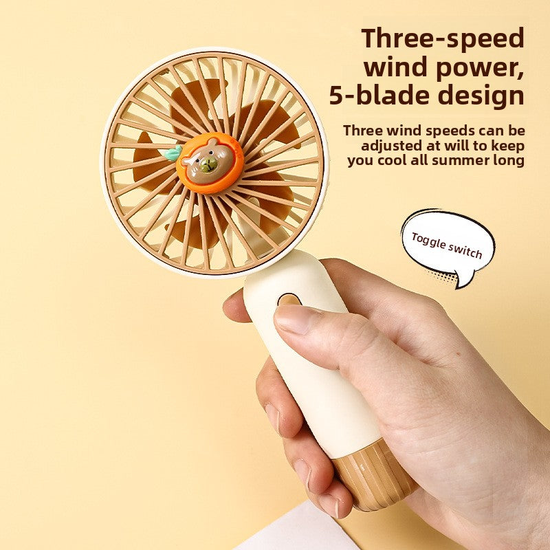 Portable USB Rechargeable Mini Desk Fan