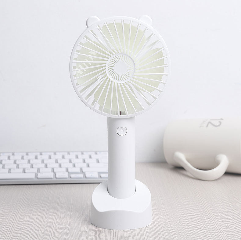Portable USB Rechargeable Mini Fan with Adjustable Speed