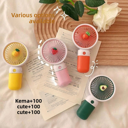 Portable USB Rechargeable Mini Fan with Stand