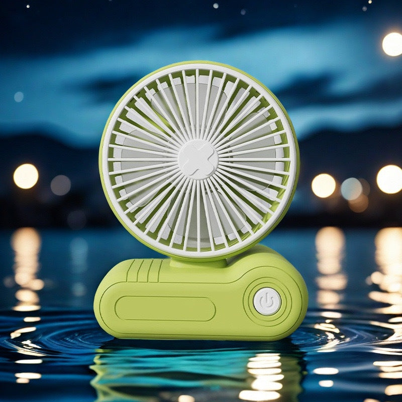 Portable USB Rechargeable Mini Fan with Stand
