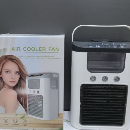 Portable USB Rechargeable Mist Fan with Humidifier