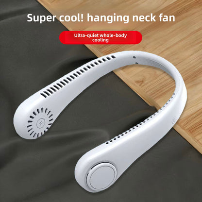 Portable USB Rechargeable Neck Fan
