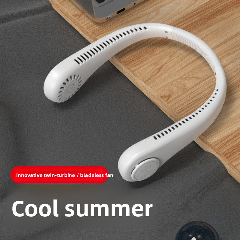 Portable USB Rechargeable Neck Fan