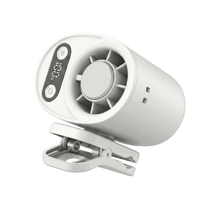 Portable USB Rechargeable Neck Hanging Fan