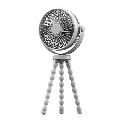 Portable USB Rechargeable Octopus Mini Fan