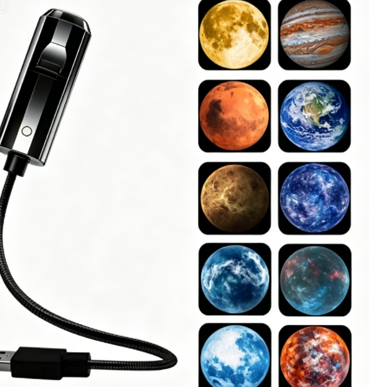 Portable USB Starry Sky Projection Night Light