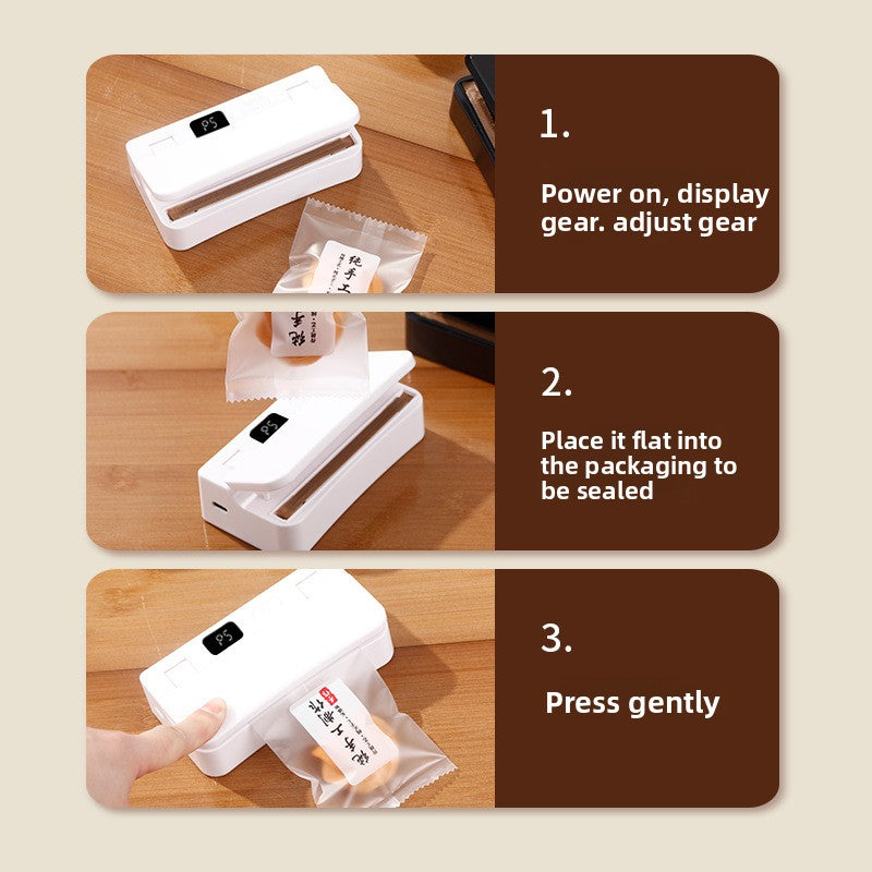 Portable USB Vacuum Food Sealer