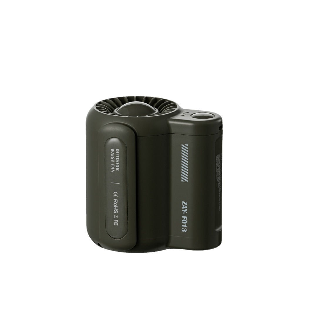 Portable USB Waist Fan Clip-on Quiet Outdoor Cooling Fan with Long Battery Life