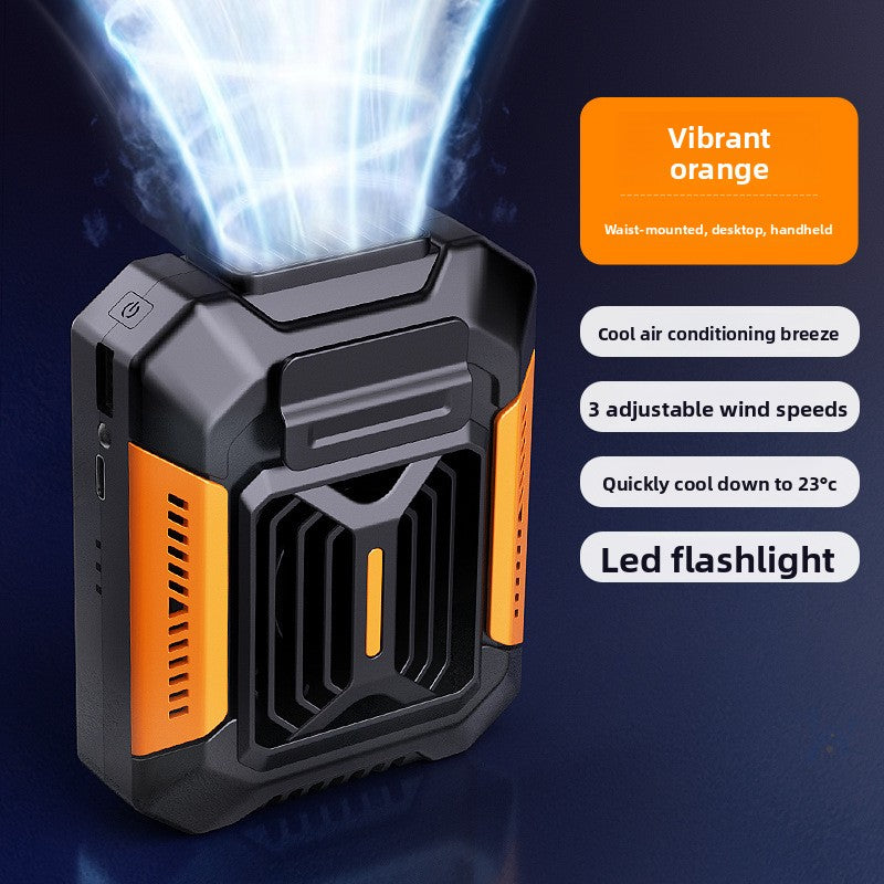Portable USB Waist Hanging Fan